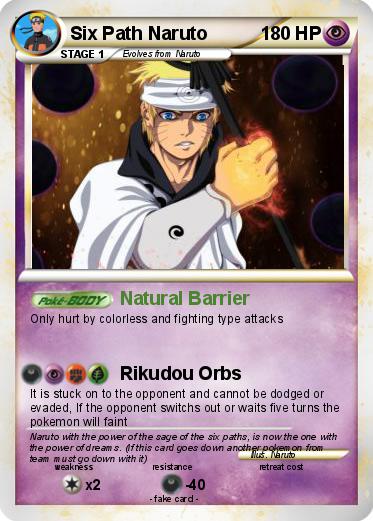 Pokemon Six Path Naruto