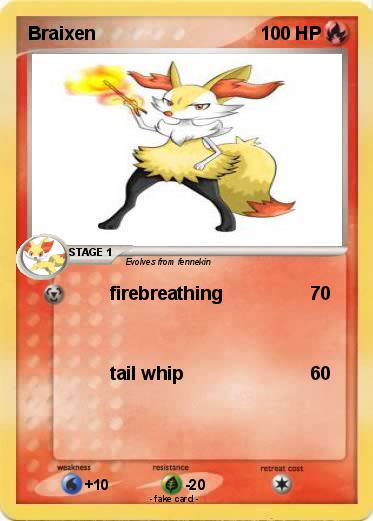 Pokemon Braixen