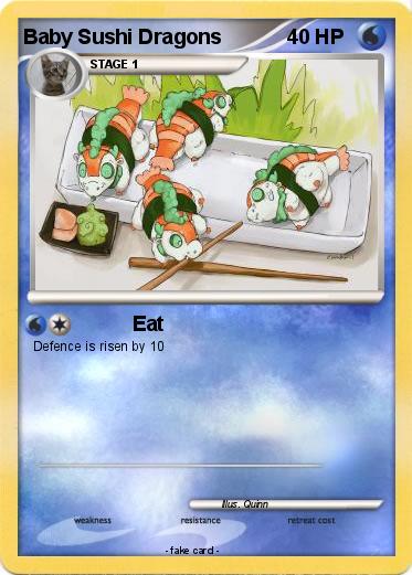 Pokemon Baby Sushi Dragons