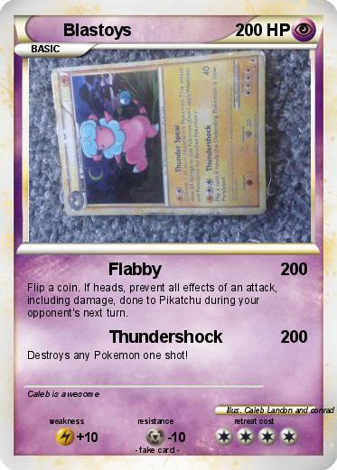 Pokemon Blastoys