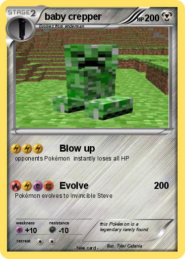 Pokemon baby crepper