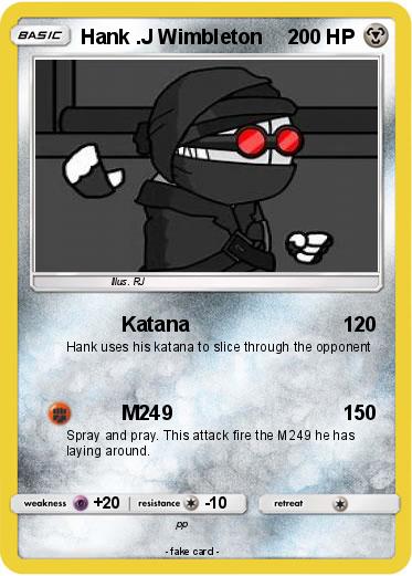 Pokemon Hank .J Wimbleton
