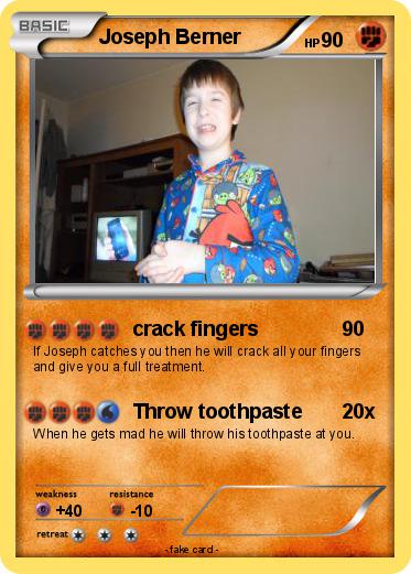 Pokemon Joseph Berner