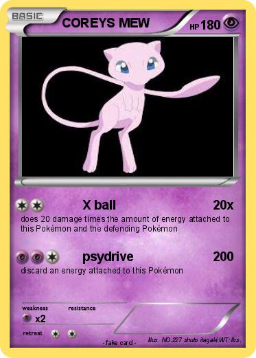 Pokemon COREYS MEW
