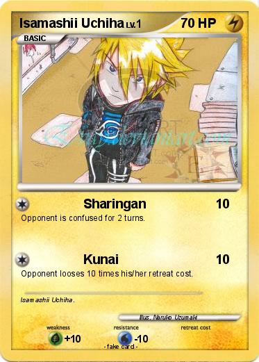 Pokemon Isamashii Uchiha