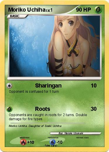 Pokemon Moriko Uchiha