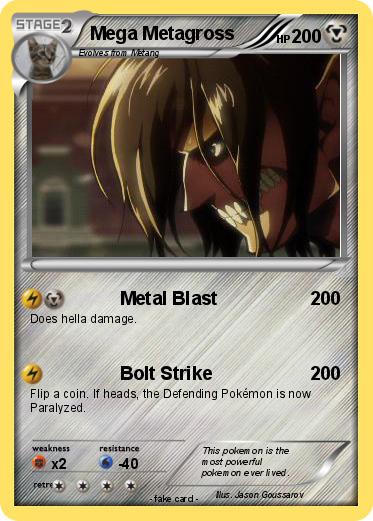 Pokemon Mega Metagross