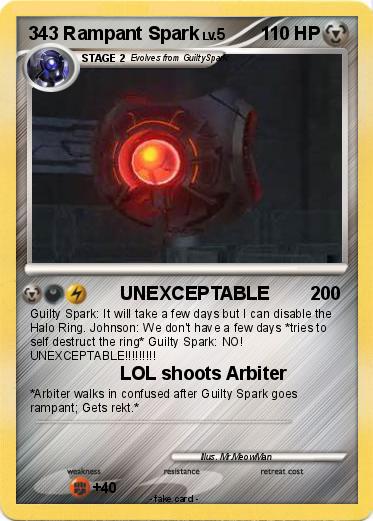 Pokemon 343 Rampant Spark