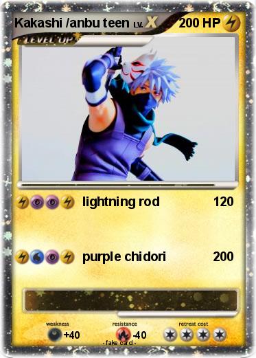 Pokemon Kakashi /anbu teen