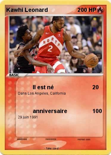 Pokemon Kawhi Leonard