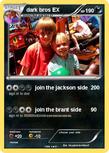 Pokemon dark bros EX