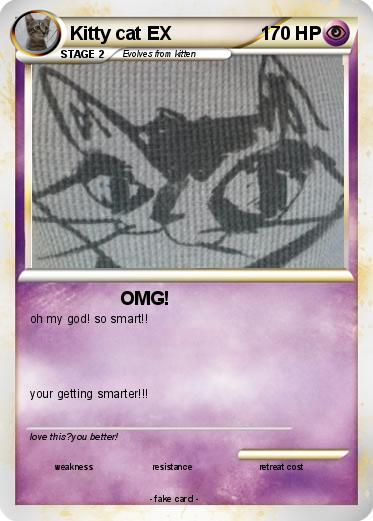 Pokemon Kitty cat EX