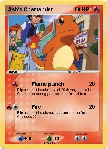 Pokemon Ash's Chamander