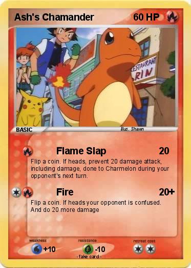 Pokemon Ash's Chamander