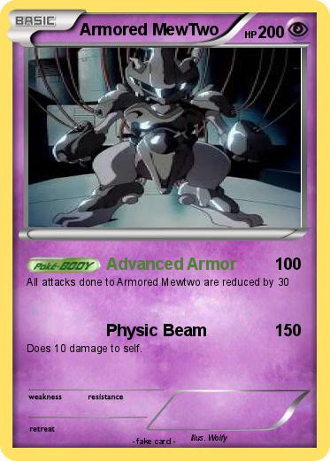 Pokemon Armored MewTwo