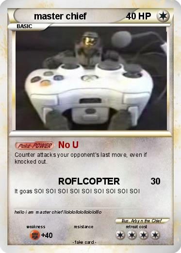 Pokemon master chief