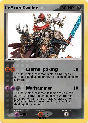 Pokemon LeBron Swaine