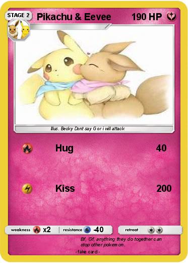 Pokemon Pikachu & Eevee