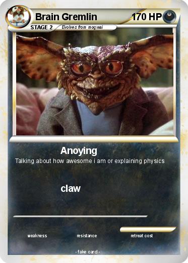 Pokemon Brain Gremlin