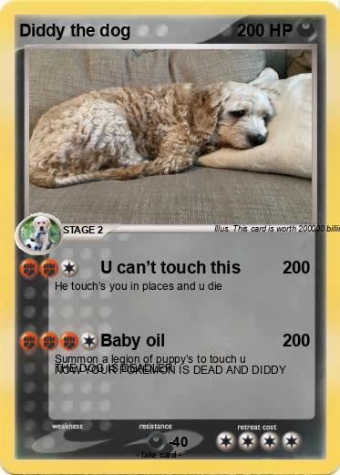 Pokemon Diddy the dog Pokemon Diddy the dog