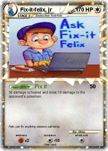 Pokemon Fix-it-felix, jr