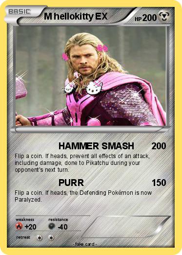 Pokemon M hellokitty EX