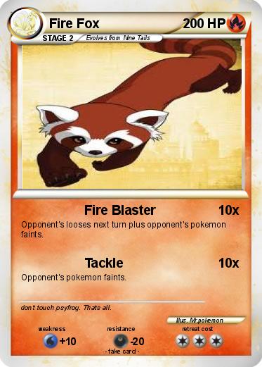 Pokemon Fire Fox