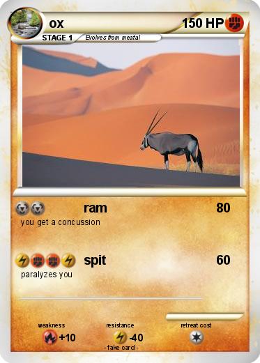 Pokemon ox