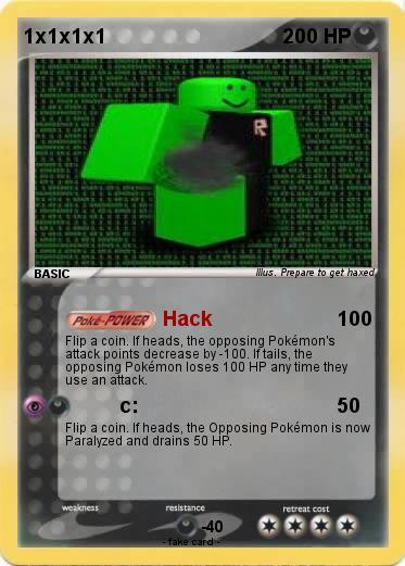 Pokemon 1x1x1x1