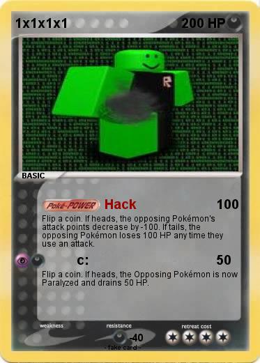 Pokemon 1x1x1x1