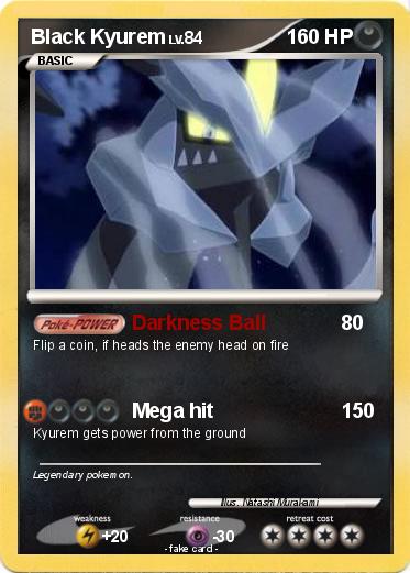Pokemon Black Kyurem