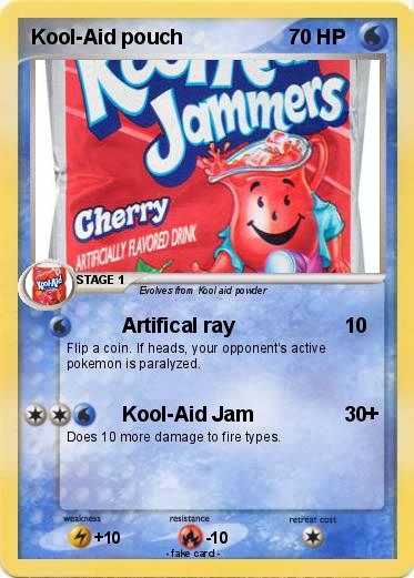 Pokemon Kool-Aid pouch