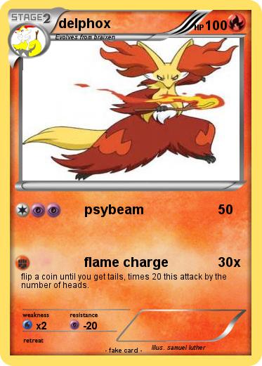 Pokemon delphox