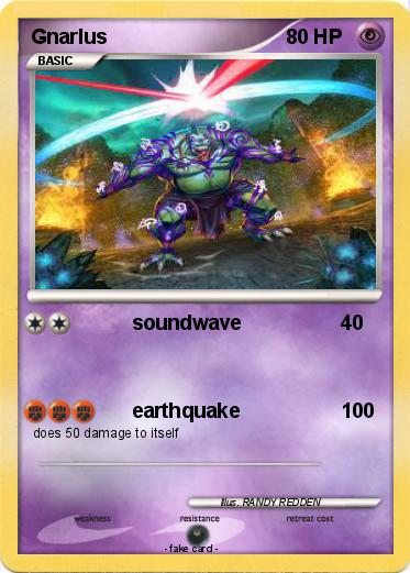 Pokemon Gnarlus
