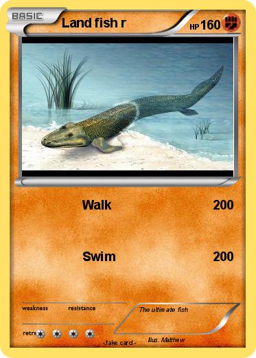 Pokemon Land fish r