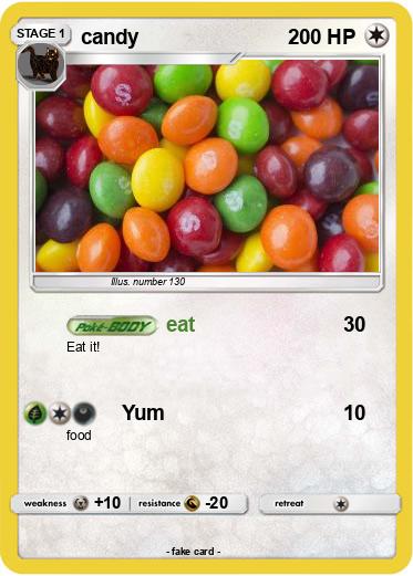 Pokemon candy