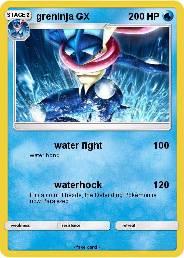 Pokemon greninja GX