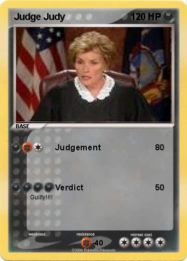 Pokemon Judge Judy