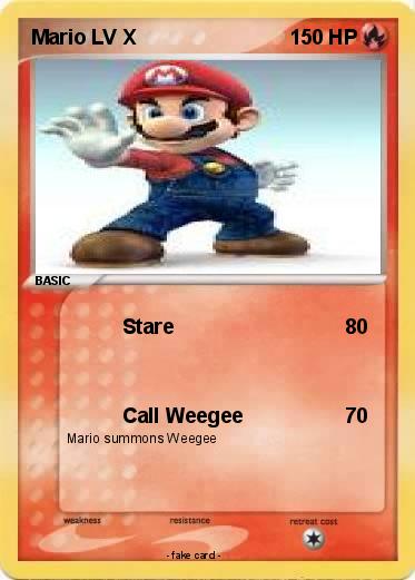 Pokemon Mario LV X