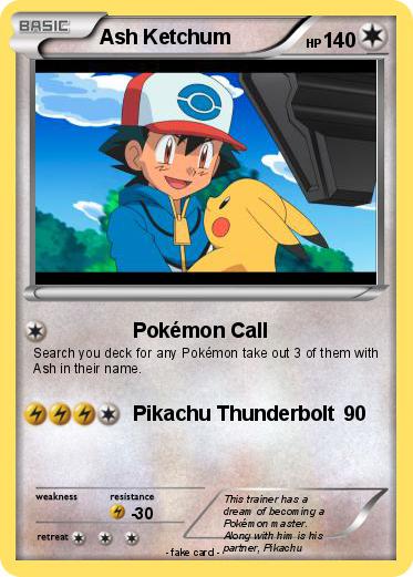 Pokemon Ash Ketchum