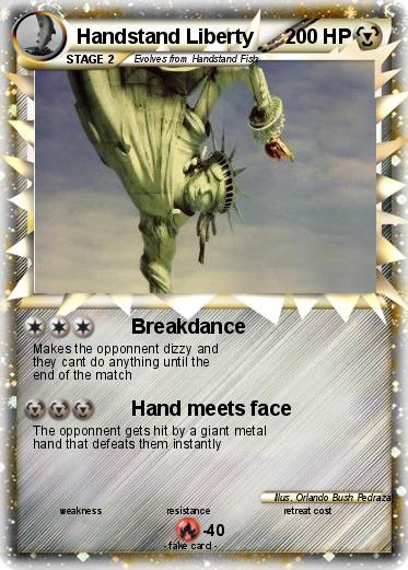 Pokemon Handstand Liberty