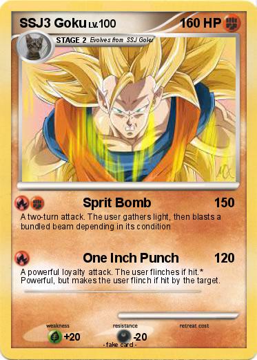 Pokemon SSJ3 Goku