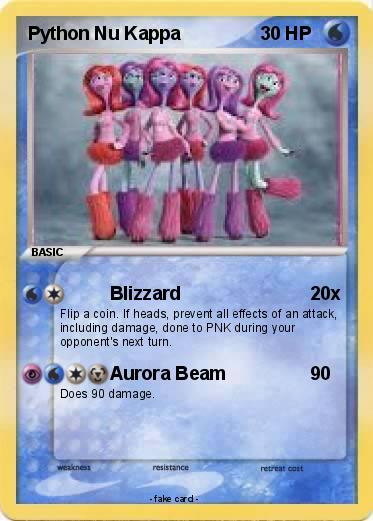 Pokemon Python Nu Kappa