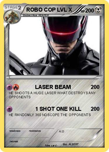 Pokemon ROBO COP LVL X
