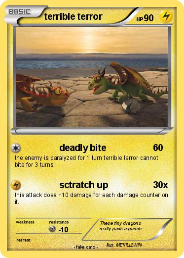 Pokemon terrible terror