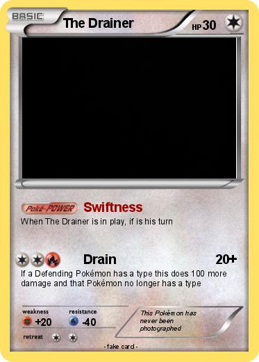 Pokemon The Drainer