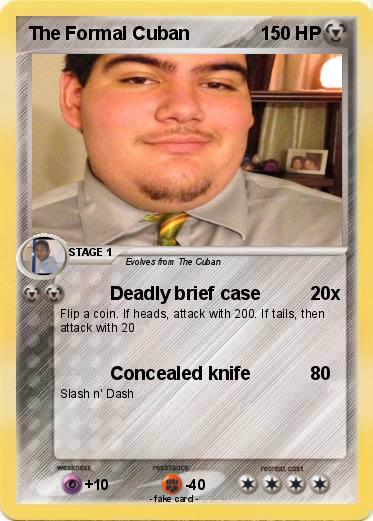 Pokemon The Formal Cuban