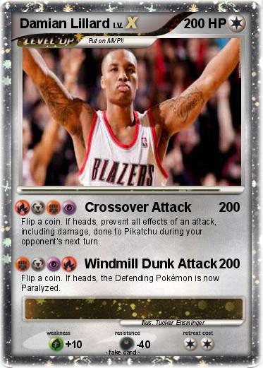 Pokemon Damian Lillard