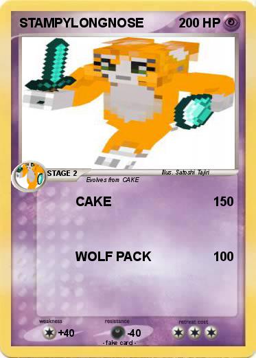 Pokemon STAMPYLONGNOSE