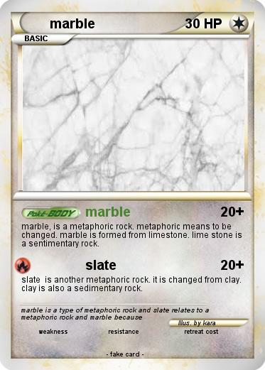 Pokemon marble